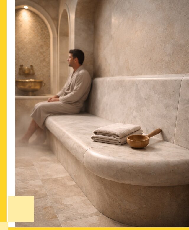 Сиденья для хамама в Тихвине под ключ от 13114 р. | ЭриданТхв