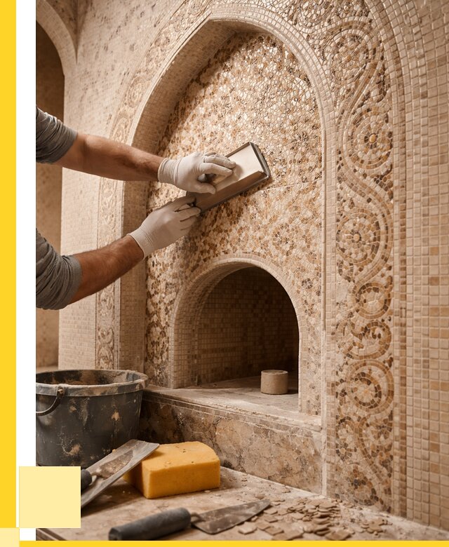 Мозаика для хамама в Тихвине под ключ от 5464 р. | ЭриданТхв