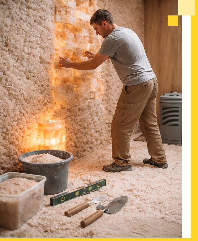 Проектирование и монтаж соляных комнат в Тихвине под ключ